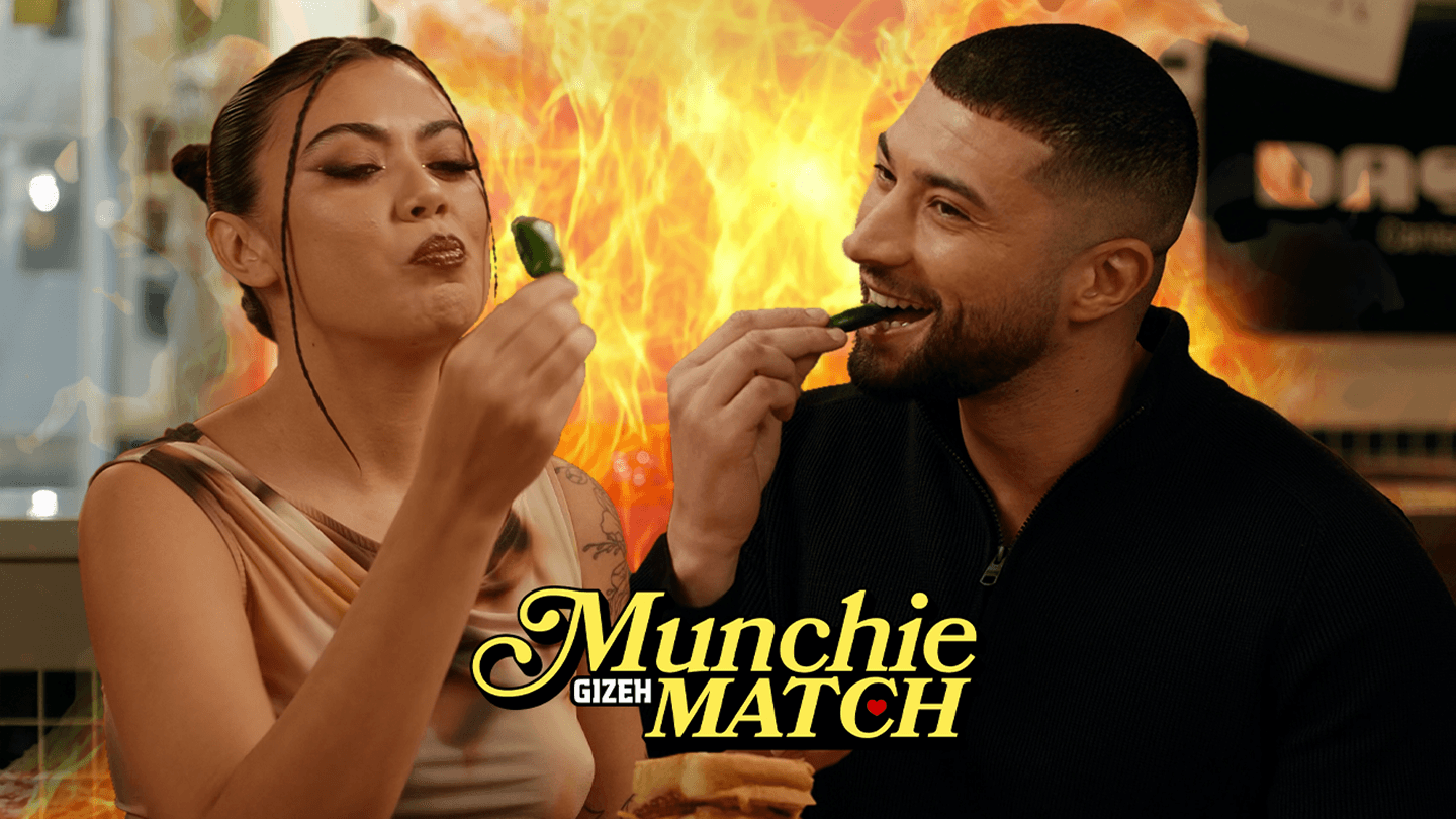 Munchie Match mit dem Rapper Omar